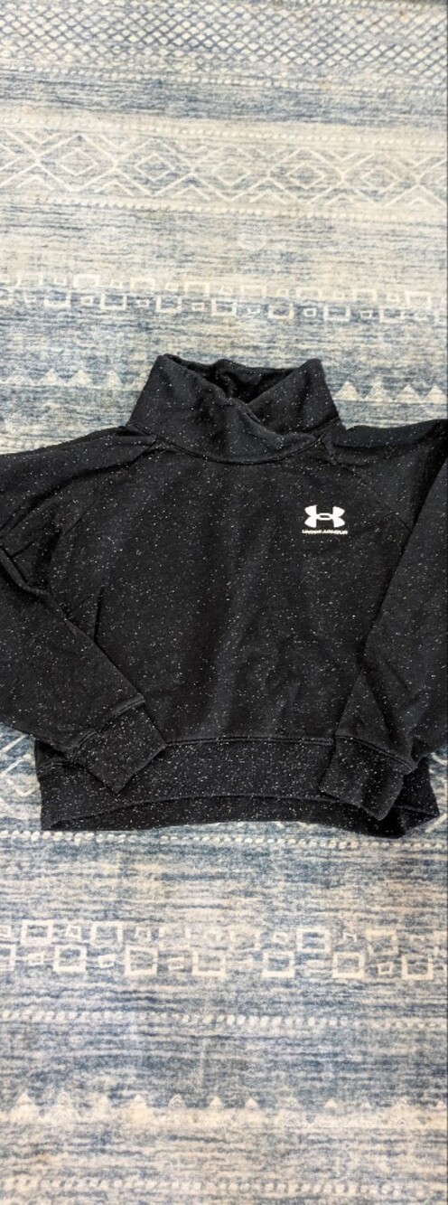 Under Armour Black Speckled Pullover Hoodie